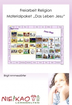 Freiarbeit - Materialpaket "Religion" - Das Leben Jesu 