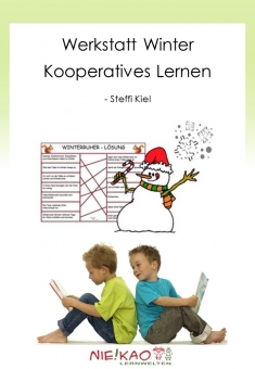 Werkstatt - "Winter" - Kooperatives Lernen 